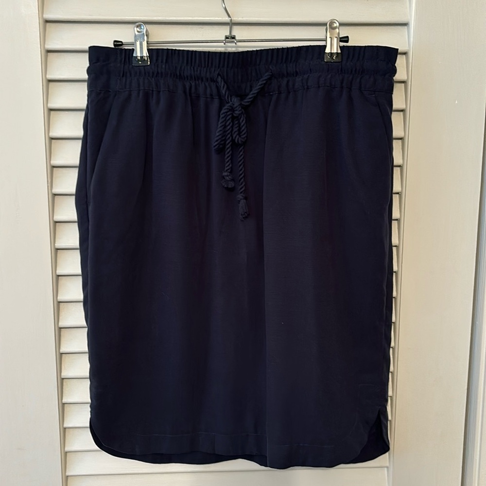 LOFT Tie Waist Skirt